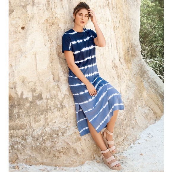 Mud Pie Mixed Block Print Dress